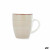 Taza Quid Vita Morning Desayuno Cerámica Beige 350 ml (12 Unidades)