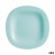 Plato Llano Luminarc Carine Turquesa Vidrio (Ø 27 cm) (24 Unidades)