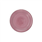 Plato de Postre Quid Vita Peoni Rosa Cerámica 19 cm (12 Unidades)