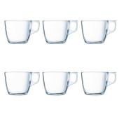 Juego de Tazas Luminarc Nuevo Transparente 220 ml 6 Piezas
