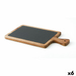 Bandeja de Aperitivos La Bouchée Aram 34 x 18 x 1,5 cm (6 Unidades) (Pack 6x)