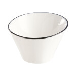 Bol para Aperitivos Arcoroc Appetizer Filet Bl Bicolor Cerámica 9,5 cm Aperitivo (6 Unidades)