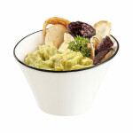 Bol para Aperitivos Arcoroc Appetizer Filet Bl Bicolor Cerámica 9,5 cm Aperitivo (6 Unidades)