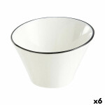 Bol para Aperitivos Arcoroc Appetizer Filet Bl Bicolor Cerámica 9,5 cm Aperitivo (6 Unidades)