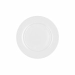 Plato de Postre Bidasoa Glacial Ala Ancha Cerámica Blanco 19 cm (12 Unidades) (Pack 12x)
