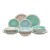 Vajilla Azul Verde Gres 1 cm 37 x 23 x 30 cm 18 Piezas