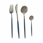 Set de Cubiertos Kinvara Gris Plateado Acero Inoxidable (12 Unidades)