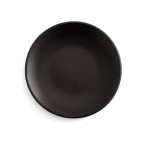 Plato Llano Anaflor Barro Anaflor Negro Barro cocido Carne (8 Unidades)