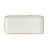 Fuente de Cocina Ariane Terra Rectangular Cerámica Beige (36 x 16,5 cm) (6 Unidades)