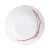 Plato Hondo Arcopal Domitille Bicolor Vidrio (20 cm) (12 Unidades)