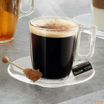 Juego de Tazas de Café Luminarc Nuevo Transparente Vidrio 90 ml 6 Piezas