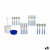 Set de Cubiertos Kinvara Azul Acero Inoxidable Plástico (8 Unidades)