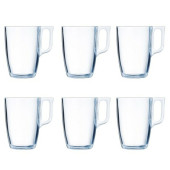 Juego de Tazas Luminarc Nuevo (6 pcs) Transparente Vidrio 400 ml (6 Piezas)