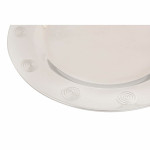 Bajo Plato DKD Home Decor Acero Inoxidable Plástico Plateado 30 x 30 x 0,5 cm