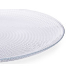 Set de Platos Pasabahce Generation Transparente Vidrio Ø 27 cm (4 Unidades)