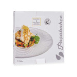 Set de Platos Pasabahce Generation Transparente Vidrio Ø 27 cm (4 Unidades)