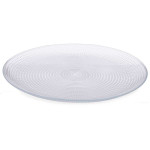 Set de Platos Pasabahce Generation Transparente Vidrio Ø 27 cm (4 Unidades)