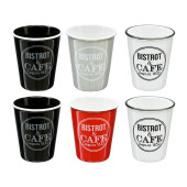Juego de Café 5five Simply Smart Bistrot Multicolor 110 ml