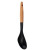 Cucharón Kinvara KT190072-4 PBT Negro Natural Madera 7 x 33,5 x 3,5 cm (12 Unidades)