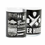 Vaso para Cerveza DKD Home Decor Plástico 2 Piezas