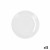 Plato de Postre Bidasoa Glacial Coupe Cerámica Blanco (19 cm) (Pack 12x)