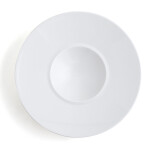 Plato Hondo Ariane Gourmet Blanco Cerámica Ø 29 cm (6 Unidades)