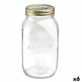 Tarro de Cristal Bormioli Rocco Quattro Stagioni Transparente (6 Unidades)