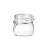 Tarro de Cristal Bormioli Rocco Fido Transparente (6 Unidades)