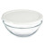 Fiambrera Redonda con Tapa Pasabahce Chefs Blanco 1,7 L 21 x 9 x 21 cm (4 Unidades)