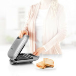 Sandwichera Grill Princess 01.127003.01.001 Negro Gris 750 W