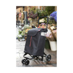 Carro de Compra Gimi Twin Urban Negro 50 L 39 x 52 x 95 cm