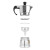 Cafetera Italiana Orbegozo KF 100  1T Plateado Aluminio 1 Taza