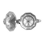 Cafetera Italiana Orbegozo KF 100  1T Plateado Aluminio 1 Taza