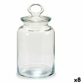 Tarro Pasabahce Kitchen Transparente 1 L (8 Unidades)