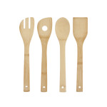 Juego de Utensilios de Cocina Kinvara KT200063 Bambú (12 Unidades)