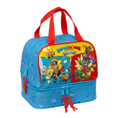 Portameriendas SuperThings Rescue force Azul PVC 20 x 20 x 15 cm
