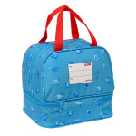 Portameriendas SuperThings Rescue force Azul PVC 20 x 20 x 15 cm