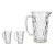 Jarra Vivalto J-38DL/BHA1 Transparente Vidrio Diamante 1 L