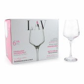 Set de copas de vino LAV Lal 6 Piezas (6 Unidades)