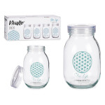 Bote Vivalto Slow Life Transparente 1,8 L (4 Unidades)