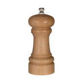 Molinillo de Pimienta y Sal 2 en 1 Secret de Gourmet Marrón Madera 14,5 x 5,5 cm