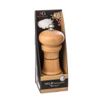 Molinillo de Pimienta y Sal 2 en 1 Secret de Gourmet Marrón Madera 14,5 x 5,5 cm