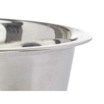 Bol para Mezclar Kinvara 3551-3750 Plateado Acero Inoxidable 3,6 L 24 x 12,5 x 24 cm (24 Unidades)
