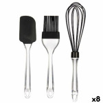 Juego de Utensilios de Cocina Kinvara KT11-5521D Silicona Plástico Repostería (8 Unidades)