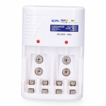 Cargador de Pilas EDM 38706 4 Pilas