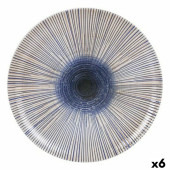 Bajo Plato La Mediterránea Irys ø 32,5 x 2,3 cm (6 Unidades)