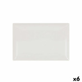 Fuente de Cocina La Mediterránea Elite Rectangular 30 x 20 x 2,5 cm (6 Unidades)