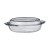 Fuente de Cocina Cristal Transparente (1,7 L)