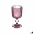 Copa de vino Rayas Gris Vidrio 260 ml (6 Unidades)